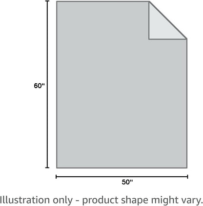 Muslin Blanket 100% Organic Cotton Throw Large 50" X 60" for Bed Couch Summer Gauze Blanket for Adults Lightweight and Breathable Dark Green